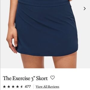 Outdoor voices exercise 3” skirt , size M